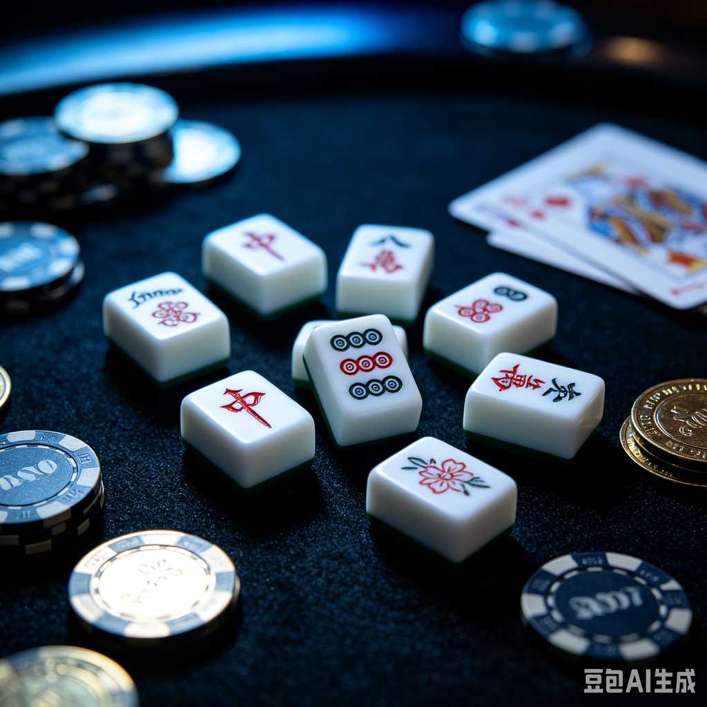 hand painted mahjong tiles