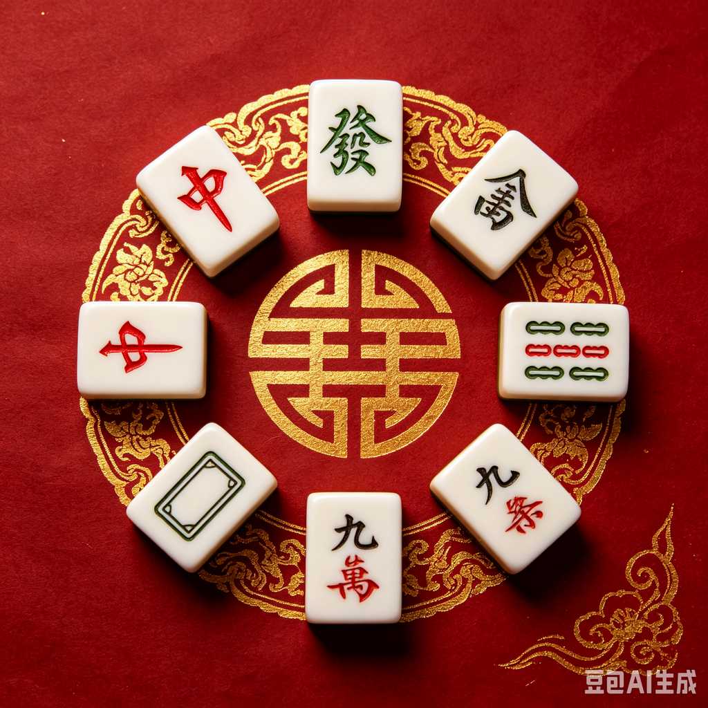displayable mahjong set