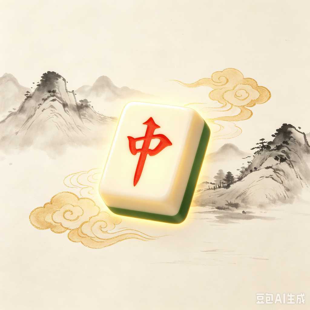 stylish mahjong set gift
