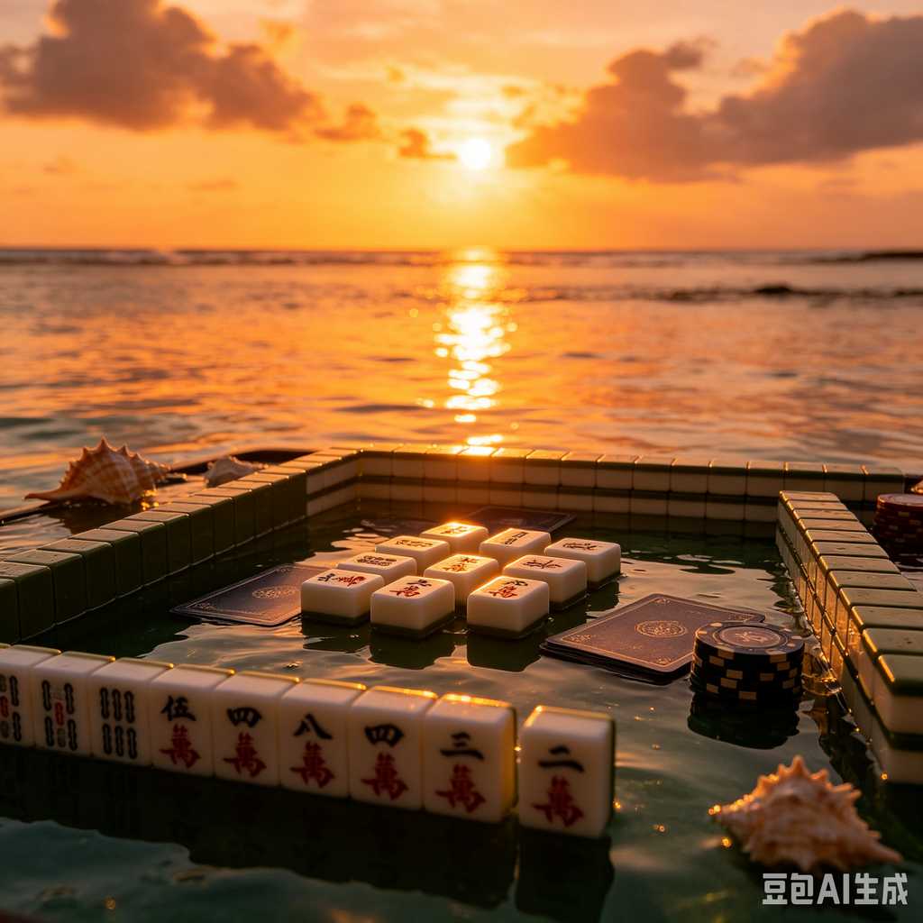 metallic finish mahjong set